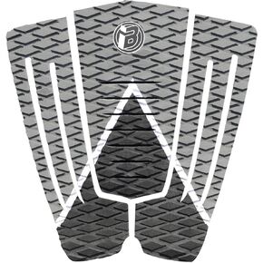 3 Pieces Surfboard Traction Pad EVA Foam Surf Traction Pad with 3M Adhesive Non-Slip Sup Deck Pad Fit for Surf Tail Pad Fish, Surfboards, Skimboard, Longboard, Shortboard
