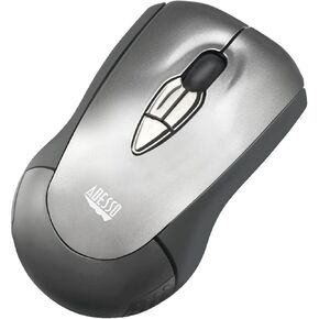 Adesso Wireless Air Mouse Mobile iMouse P10 Presentation Remote, Laser Pointer, Presenter clicker with Programmable Buttons and Hand Gestures USB Receiver for Laptop Classroom Office