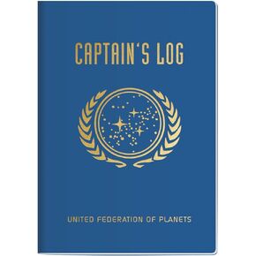 The Unemployed Philosophers Guild Star Trek Captain's Log Large Notebook