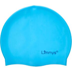 Limmys Kids Swimming Cap - 100% Silicone Kids Swim Caps for Boys and Girls - Premium Quality, Stretchable and Comfortable Swimming Hats Kids- Available in Different Attractive Colors