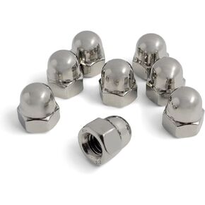 Valve Cover Nut - Compatible with Honda - Compatible with Acura engine - Stainless Steel 10 Pack K-MOTOR