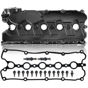 A-Premium Engine Valve Cover, with Gasket & Bolts, Compatible with Volkswagen Beetle 2006-2018, Golf 2010-2014, Jetta 2005-2014, Passat 2012-2014, Rabbit 2006-2009, L5 2.5L