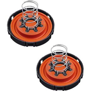 QAGGUM 2 Pcs Valve Cover Compatible with Land Rover LR4 Range Rover Jaguar XF XJ XK 5.0L 2010-2016, Valve Cover Cap Kit Replace LR041443 LR051835 LR032082 LR010780 C2D27188