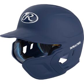 Rawlings | MACH Adjust Baseball Batting Helmet | Adjustable Face Guard | Matte | JR & SR Sizes | Multiple Colors