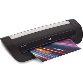 GBC Thermal Laminator Machine, Fusion 6000L, 12 Inch, 1 Min Warm-Up, 3-10 Mil, with 50 EZUse Laminating Pouches for Home, Office and Classroom, Black (1703097)