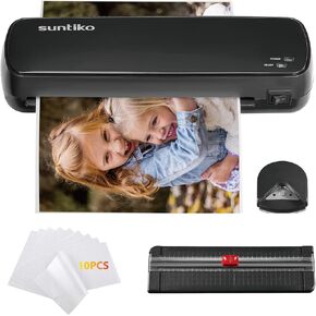 Laminator Machine, Quick Warm-Up, Fast Laminating, 4 in 1 Thermal Laminator, Laminating of A4/A5/A6 for Home Office School Use