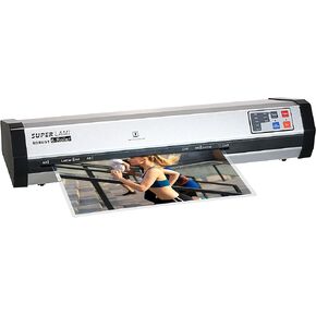 SINCHI Robust 6-Roller Laminator Machine, 13" Heavy Duty 3-10 mil Thermal Laminating Machine for Commercial Use, Max. 81 inches/Minute