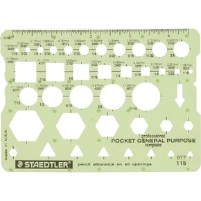 Staedtler Technical Drawing Template (977 115 02)