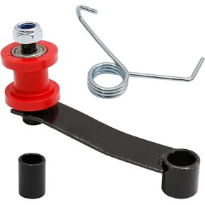 SYOWADA Chain Tensioner Replacement For Coolster Atv Go Kart 4 Wheeler 110Cc 125Cc 150Cc 200Cc 250Cc That Use 420 428 And 530 Chain Slider Tensioner Adjuster Roller Guide With Spring
