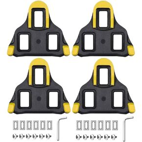 Bike Cleats,2 Pairs 6 Degree Shimano SPD SL Pedal Cycling Road Bike