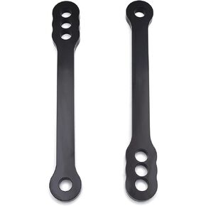 XKMT-Black Lowering Links Compatible With 2003 2004 2005 YZF R6 YZF-R6 black Motorbike [B00YWCNY14]
