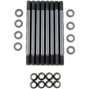 ARP 235-4306 Pro Series Black Oxide 12-Point Cylinder Head Stud Kit for Big Block Chevy Long Exhaust Studs, (Set of 8)