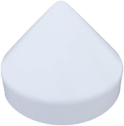 JSP Manufacturing Plastic Piling Cone Marine Dock Boat Pylon Edge Post Head White Cover (White, 10"-inch) in Saudi Arabia