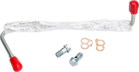 مجموعة خط تغذية زيت الشاحن التوربيني مع مسامير وحشيات | LBZ LLY LMM Duramax 6.6L V8 متوافق مع شيفروليه سيلفرادو؛ جي ام سي سييرا سافانا 2006-2010 | يستبدل: 97374369، 904-137 in Kuwait