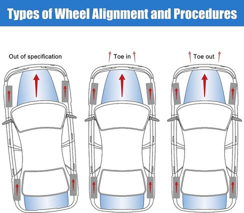 X AUTOHAUX 2 Set Front Alignment Camber Caster Adjusting Bolt Kit for Ford Expedition 2007-2016 for Ford F150 2004-2016 Wheel Alignment in Saudi Arabia