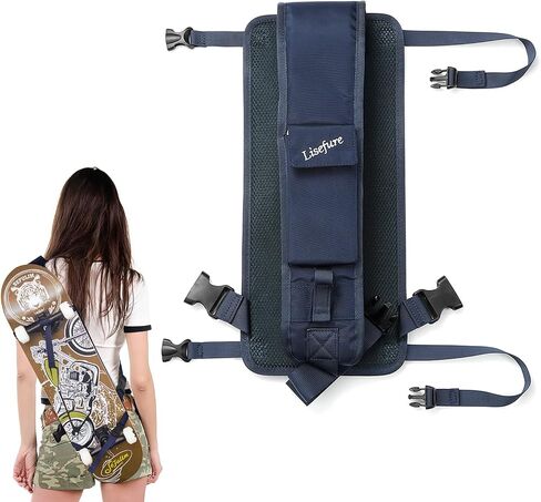 Skateboard Shoulder Carrier Skateboard Carry Strap Skateboard Carry Bag Backpack with Adjustable Straps in Saudi Arabia