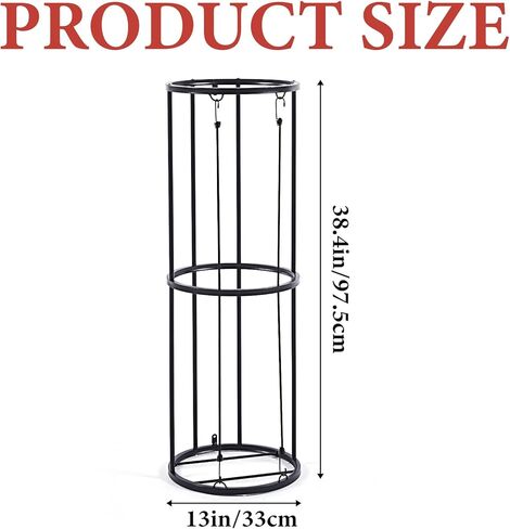 Garage Ball Storage, Durable White Vertical Ball Rack, Sports Basketball Football Rack Organizer for Garage, Wall Mounted Ball Storage Cage Ball Holder for Basketball, Soccer, Football, Volleyball in Saudi Arabia