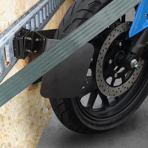 ENJ 2 حزمة دراجة نارية E-Track عجلة الساندة، E-Track عجلة الساندة للدراجات النارية والدراجة الترابية، تناسب الإطارات حتى 6 بوصة واسعة in Kuwait