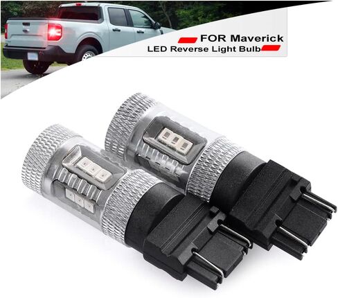 NSLUMO WT21W/7W WT21/7W LED لمبات ضوء الفرامل الخلفية الذيل لعام 2021+ Maverick For'd Bronco F150 أحمر نقي فائق السطوع خلفي الذيل بدوره أضواء الإشارة استبدال المصابيح in Saudi Arabia