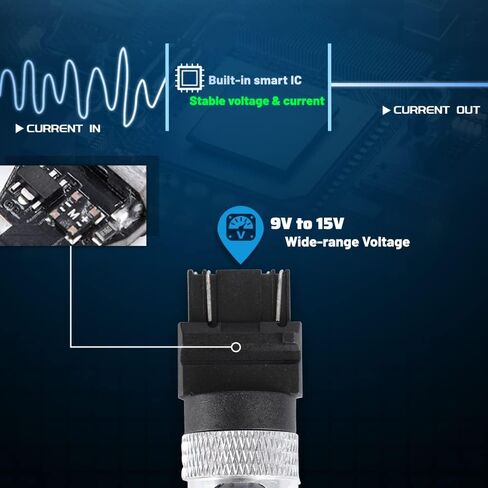 NSLUMO WT21W/7W WT21/7W LED لمبات ضوء الفرامل الخلفية الذيل لعام 2021+ Maverick For'd Bronco F150 أحمر نقي فائق السطوع خلفي الذيل بدوره أضواء الإشارة استبدال المصابيح in Saudi Arabia
