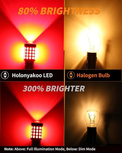 أحدث 1157 1157na 2057 2357a BAY15D 7528 P21/5W LED لمبة بيضاء 500% فائقة السطوع، مثالية للفرامل والذيل والوامض ومواقف السيارات والضوء العكسي الاحتياطي، DRL، 6000k، DC10-30V (مجموعة من 2) in Kuwait