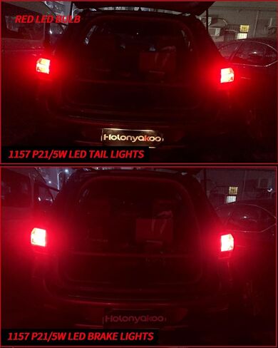 أحدث 1157 1157na 2057 2357a BAY15D 7528 P21/5W LED لمبة بيضاء 500% فائقة السطوع، مثالية للفرامل والذيل والوامض ومواقف السيارات والضوء العكسي الاحتياطي، DRL، 6000k، DC10-30V (مجموعة من 2) in Kuwait