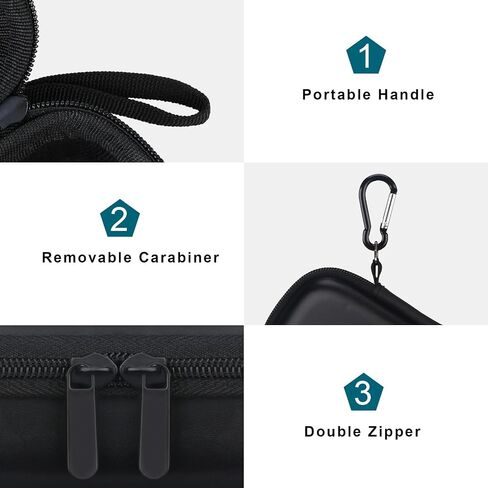 حقيبة حمل Canboc متوافقة مع جهاز عرض Moonlite Mini، وحقيبة تخزين جهاز عرض القصص المصورة، وجيب شبكي يناسب بكرات القصص، والظهر (الجراب فقط) in Saudi Arabia