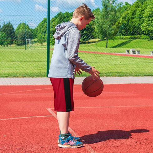Resinta 4 Pack Boys Shorts Boys Athletic Basketball Shorts Kids Mesh Quick Dry Active Sports Gym Soccer Shorts for Summer in Saudi Arabia