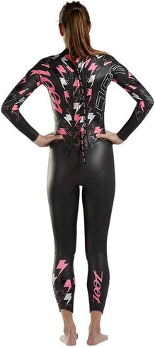 بدلة سباحة نسائية من Zoot Triathlon Bolt 1.0، بدلة رياضية من النيوبرين لكامل الجسم للسباحة في المياه المفتوحة وسباق الرجل الحديدي in Kuwait