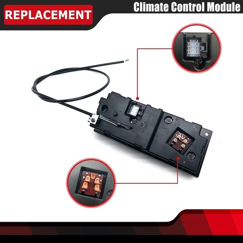 FEXON Heavy Duty Climate Control Module Compatible with Kenworth C500 T300 T600A T800 W900 2002 2003 2004 2005 2006 Replaces 599-5511 in Saudi Arabia