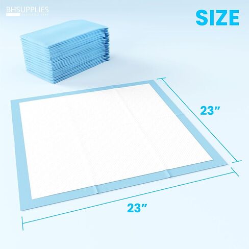 وسائد داخلية للسرير للاستعمال مرة واحدة من BH Supplies - مقاس 23 × 23 بوصة (عدد 450) in Kuwait