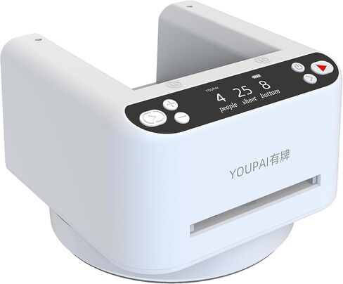 USU CHUANMEI YOUPAI Automatic Card Dealer Machine 3rd Generation for Blackjack, Uno, Poker, and Other Card Games - White in Saudi Arabia