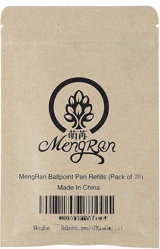 4.5'' Cross Compatible Ballpoint Pen Refills, Medium Point Pen Refill -Black Ink Pen Refills.Pack of (20) in Saudi Arabia
