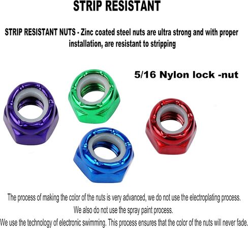 8 قطع صواميل ملونة لشاحنة التزلج و16 قطعة من غسالات محور شاحنة التزلج و8 قطع فواصل دقيقة للألواح الطويلة ومجموعة أدوات لوح التزلج in Kuwait