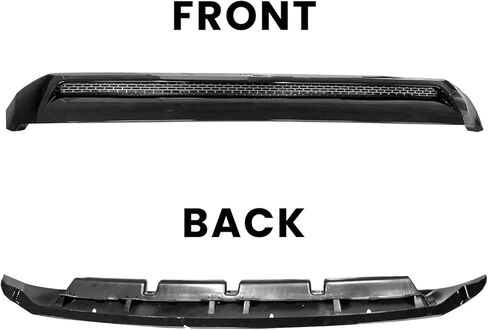 غطاء محرك السيارة DIBON AUTO متوافق مع شبكة تويوتا تندرا الأمامية العلوية غطاء محرك السيارة رمادي 2014-2021 (أسود) in Kuwait