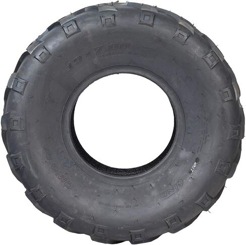AlveyTech 19x7.00-8 Tire with QD116 V-Tread for Baja Mini Bikes MB165 & MB200, ATVs, and Go Karts in Saudi Arabia