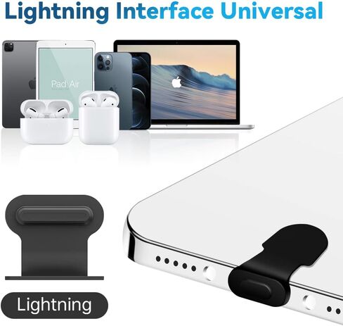 قابس USB من النوع C مضاد للفقد ومضاد للغبار، Senbos 4 عبوات من منافذ USB C غطاء غبار Note 20 سدادات غطاء غبار واقيات منافذ USB C متوافقة مع OnePlus 7 8 9 Pro، Samsung Galaxy S20 FE S21 S22 Ultra in Kuwait