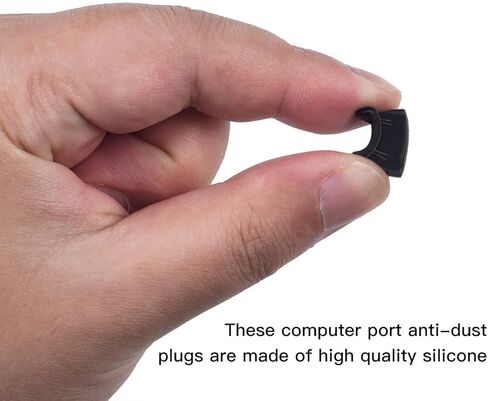 30 قطعة من أغطية سدادات الغبار USB C، غطاء غبار لمنفذ USB من النوع C مع صندوق صغير متوافق مع Samsung Galaxy S24 S23/ Google Pixel/أي منفذ من النوع C، قابس منفذ شحن USB C in Kuwait