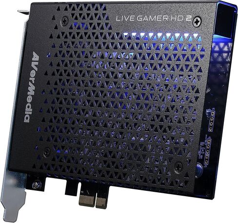 بطاقة التقاط AVerMedia HDMI للبث والتسجيل بدقة 4K60 مع زمن وصول منخفض للغاية على PS5، وPS4 Pro، وXbox Series X/S، وXbox One X، وألعاب Switch - بطاقة التقاط GC575 Live Gamer 4K 2.1 PCIe in Kuwait
