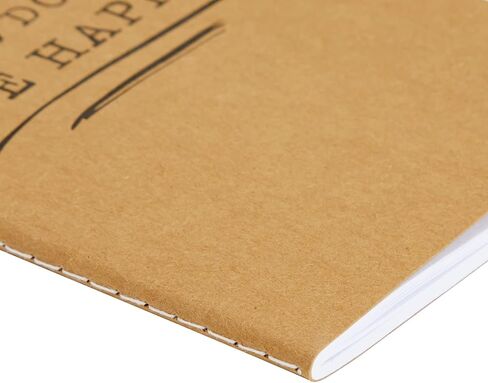 Paper Junkie 12 Pack Journals for Kids - Let's Be Happy Journals Bulk - Kraft Paper Notebooks School Supplies (80 Lined Page, 4 x 5.75 in) in Saudi Arabia