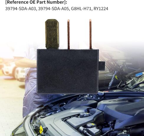 G8HL-H71 AC Relay 39794-SDA-A03 39794-SDA-A05 4 Prong Power Relay Assembly Honda Starter Relays Fits Accord Civic Crosstour CR-V Odyssey Element Acura MDX TSX TL in Saudi Arabia
