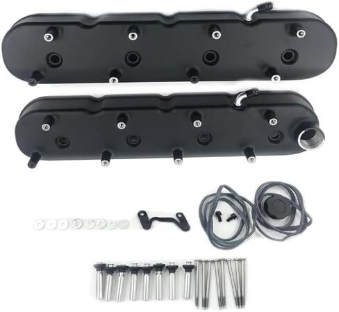 GPQ GM LS Cast Aluminum Tall Valve Covers with Coil Mounts for LS3 LS6 5.3 LS1 LS2 in Saudi Arabia