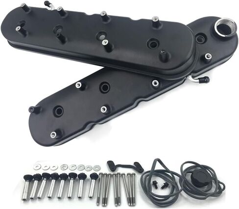 GPQ GM LS Cast Aluminum Tall Valve Covers with Coil Mounts for LS3 LS6 5.3 LS1 LS2 in Saudi Arabia