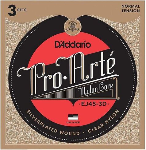D'Addario EJ45 Pro-Arte Classical Guitar Strings 3-Pack in Saudi Arabia