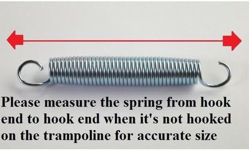 سطح القفز لترامبولين مستطيل مقاس 10 × 14 بوصة مزود بـ 92 حلقة على شكل حرف V (للنوابض مقاس 84-7 بوصة و8-3.5 بوصة) in Kuwait