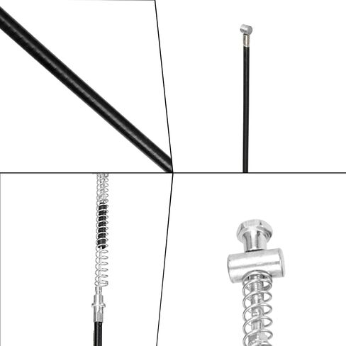 GREHUA Upgrade 67" Rear Drum Brake Cable Left Clutch Brake Handle Lever Chain Tensioner Adjuster for 212cc 196cc 6.5Hp Coleman CT200U CT200U-EX Baja Warrior Hensim MB165 Massimo MB200 Mini Bike Parts in Saudi Arabia