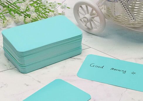 Penta Angel 100 Pcs Mini Paper Blank Gift Notes Cards DIY Craft Small Word Business Message Cards (White) in Saudi Arabia