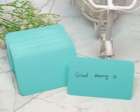 Penta Angel 100 Pcs Mini Paper Blank Gift Notes Cards DIY Craft Small Word Business Message Cards (White) in Saudi Arabia