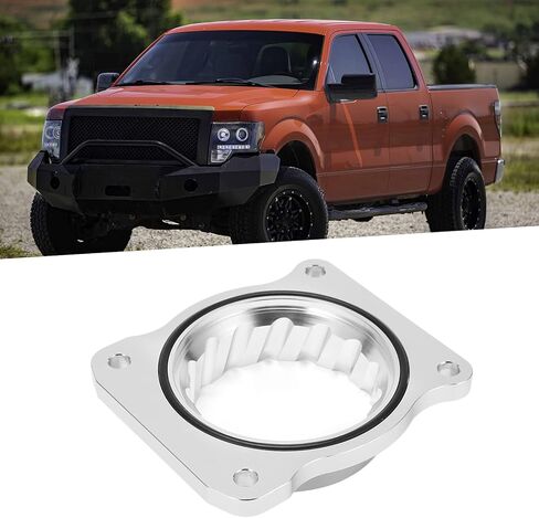 بديل فاصل جسم خانق السيارة الفضي من Aramox لـ F-150 5.4L V8 2004-2010 OE: 729754 in Kuwait