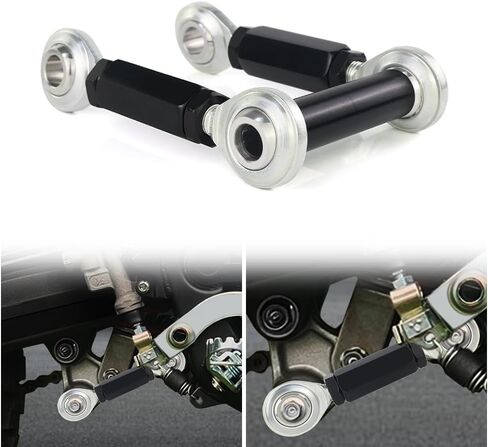 Xitomer - 4" Steel Lowering Links Kit Rear Suspension Adjustable Fit for CRF300L 2021 2022 CRF300 Rally Suspension Links Lowering Links Adjustable in Saudi Arabia